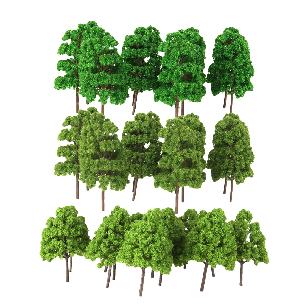 65Pcs Miniature Green Tree Models HO Scale 1/150 for Train Railroad Park Architeture Scenery Building Toy Se't
65Pcs Miniature Green Tree Models HO Scale 1/150 for Train Railroad Park Architeture Scenery Building Toy Se't