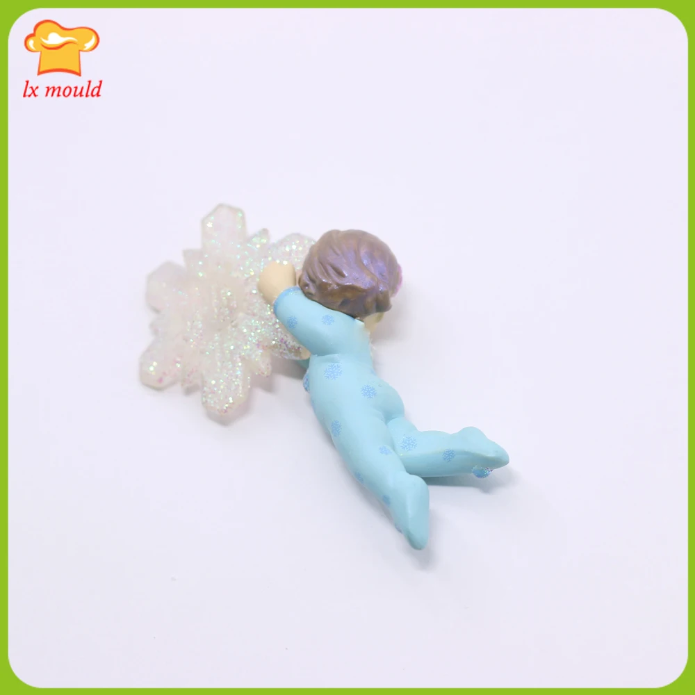 2019 new snowflake baby silicone mould snowflake doll cake decoration fondant mold
2019 new snowflake baby silicone mould snowflake doll cake decoration fondant mold