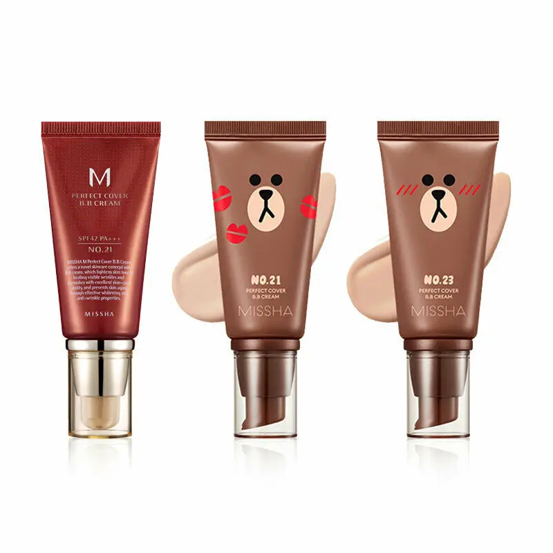 Крем MISSHA M для макияжа 6 цветов 50 мл отбеливающие кремы увлажняющий тональный крем