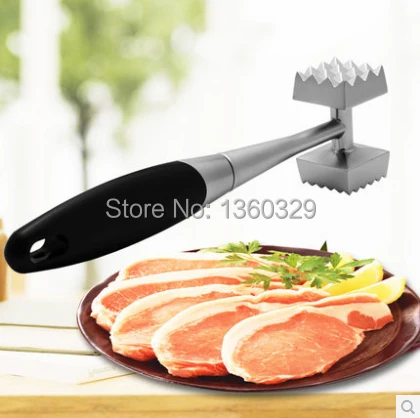 Novelty Cooking Tools Zinc Alloy Needle Meat Steak Tenderizer Two-sided Hammer Kitchen Utensils Tools Accessories Freeshipping
Novelty Cooking Tools Zinc Alloy Needle Meat Steak Tenderizer Two-sided Hammer Kitchen Utensils Tools Accessories Freeshipping
