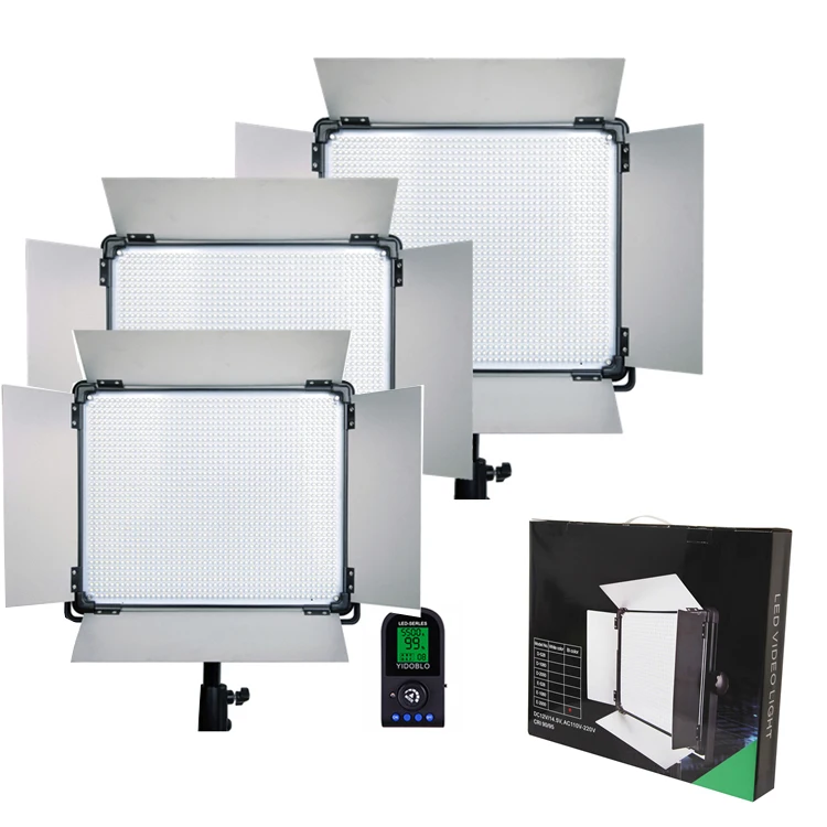 DHL 3 pcs Led video light lcd screen RC Lamp E-2000II 1724 LED Continue Lighting Studio Photography led Multi-color Lighting
DHL 3 pcs Led video light lcd screen RC Lamp E-2000II 1724 LED Continue Lighting Studio Photography led Multi-color Lighting