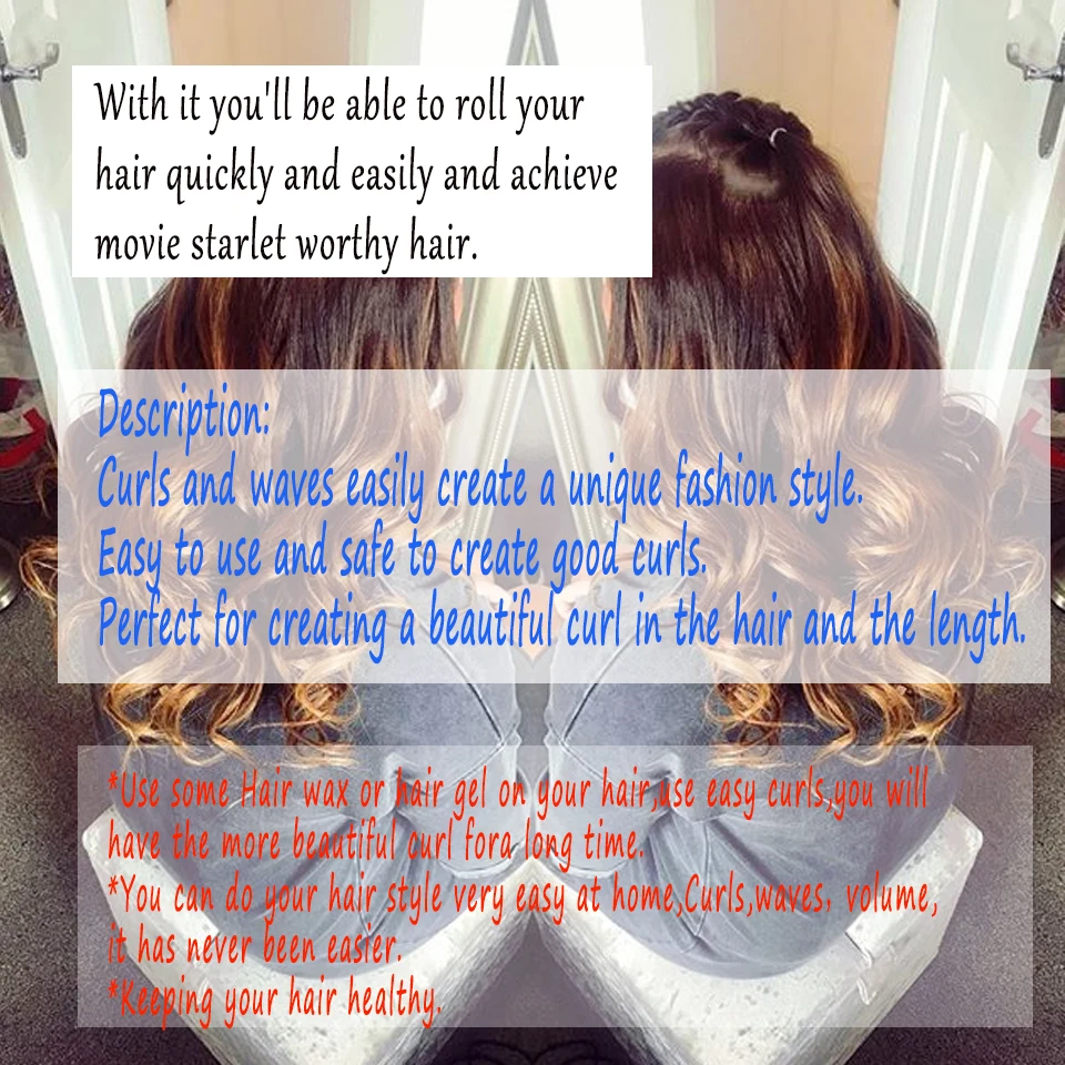 9 long 9 short 18 hair curlers rollers bigoudis hair lazy sleep hair curlers krullen ondulador de rulos para rizar cabello
9 long 9 short 18 hair curlers rollers bigoudis hair lazy sleep hair curlers krullen ondulador de rulos para rizar cabello