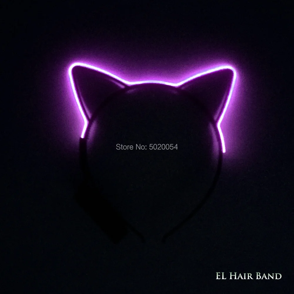 Popular Anime Cosplay Head Accessories Light Up EL Headband Girls Cute Cat Ears Led Flashing Hair Hoop Headdress Supplies
Popular Anime Cosplay Head Accessories Light Up EL Headband Girls Cute Cat Ears Led Flashing Hair Hoop Headdress Supplies