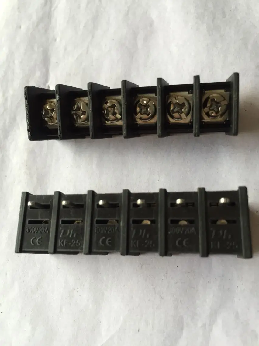 Original new 100% barrier terminal KF25S-7.62-6P foot distance 7.62mm middle foot 6 bits connector
Original new 100% barrier terminal KF25S-7.62-6P foot distance 7.62mm middle foot 6 bits connector