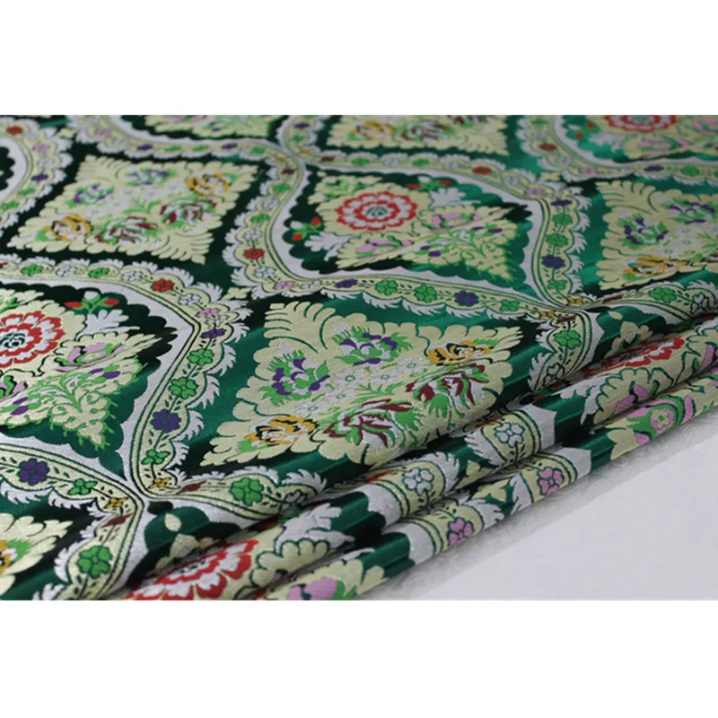 C627 Red/Green Florals Jacquard Chinese Silk Jacquard Brocade Fabric Chinese Wedding Couples' Dress Festival Cushion Case Cloth
C627 Red/Green Florals Jacquard Chinese Silk Jacquard Brocade Fabric Chinese Wedding Couples' Dress Festival Cushion Case Cloth