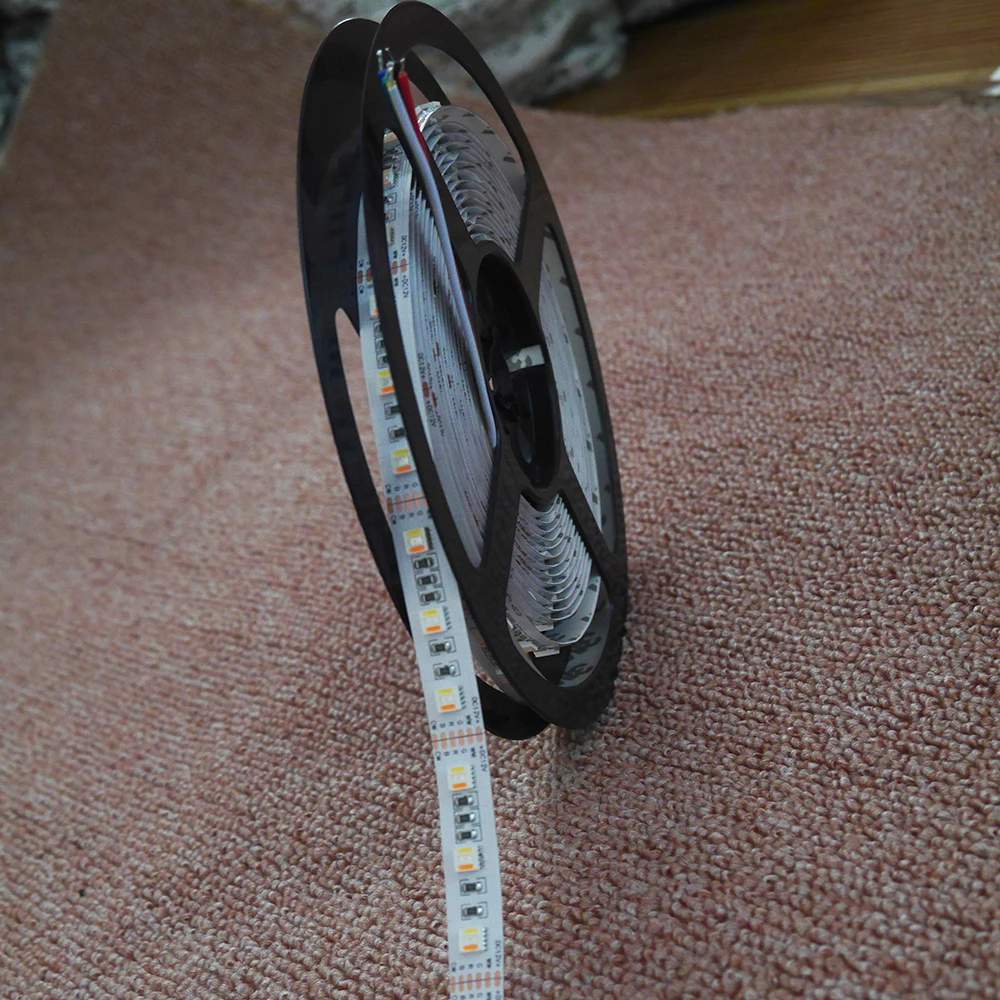 5M/lot RGBWW 5 color in 1 led chip LED Strip,SMD 5050 flexible light RGB+cool White&warm white,60Leds/m DC12V/24V IP30/67
5M/lot RGBWW 5 color in 1 led chip LED Strip,SMD 5050 flexible light RGB+cool White&warm white,60Leds/m DC12V/24V IP30/67