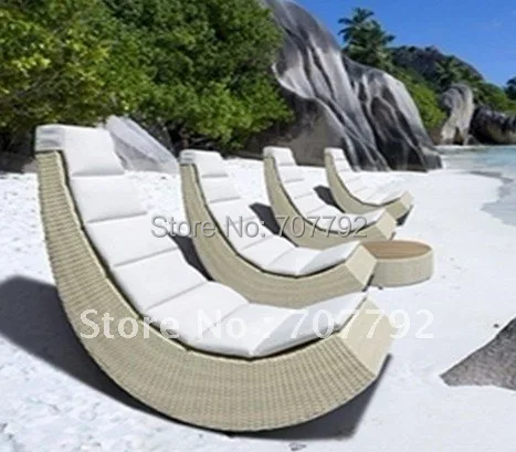 Элегантный черный стул из ротанга|deck chair|deck furniturefurniture black |