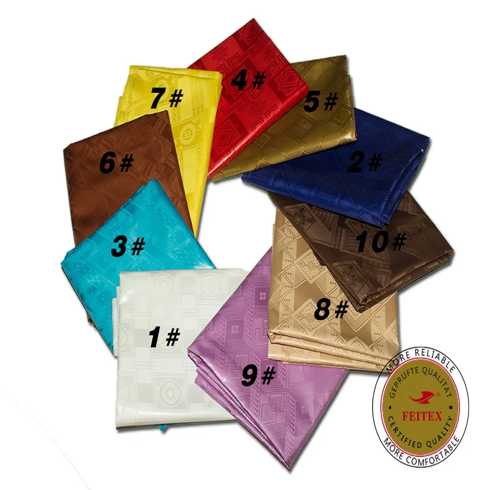 Feitex Original Bazin Riche Manufacture Getzner Quality African Guinea Brocade Superior Cotton Jacquard for Classic Tissu
Feitex Original Bazin Riche Manufacture Getzner Quality African Guinea Brocade Superior Cotton Jacquard for Classic Tissu