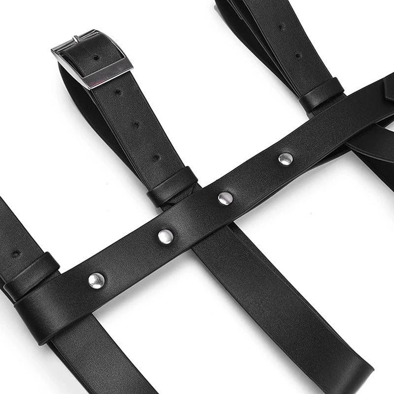Sexy Adjustable Waist Leg Harness Garter Belts Black Leather Harness Women Punk Goth Thigh Harness Suspender Belt Cage Belt
Sexy Adjustable Waist Leg Harness Garter Belts Black Leather Harness Women Punk Goth Thigh Harness Suspender Belt Cage Belt