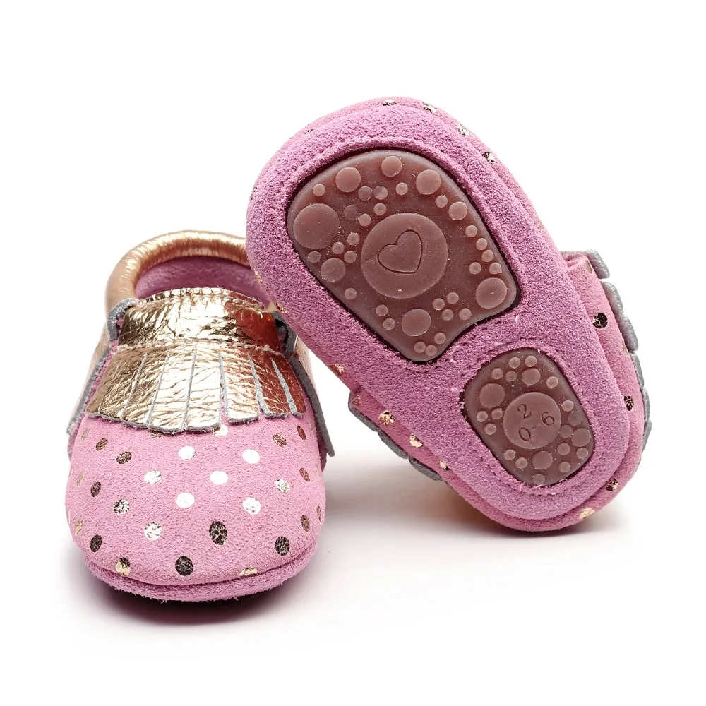 Genuine Leather Newborn Baby Girl Moccasins Shoes Polka Dot toddler shoes Hard Soled Non-slip Crib First Walker shoes
Genuine Leather Newborn Baby Girl Moccasins Shoes Polka Dot toddler shoes Hard Soled Non-slip Crib First Walker shoes