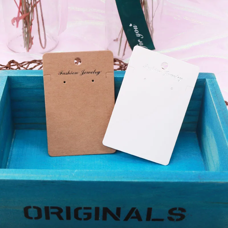 High Quality 15Pcs/lot 6x9cm Kraft Jewelry Cards Paper Earrings Card Ear Studs Necklace Display Packaging Cards Tags
High Quality 15Pcs/lot 6x9cm Kraft Jewelry Cards Paper Earrings Card Ear Studs Necklace Display Packaging Cards Tags
