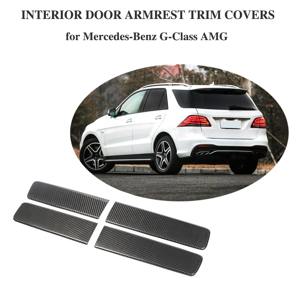 Carbon Fiber Car Door Panel Cover Trim 4pcs For Mercedes Benz G class G550 AMG Car Accessories Interior Door Decoration
Carbon Fiber Car Door Panel Cover Trim 4pcs For Mercedes Benz G class G550 AMG Car Accessories Interior Door Decoration