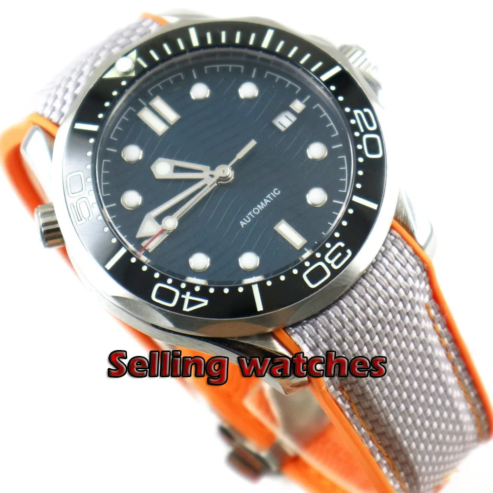 41mm bliger navy sterile blue dial sapphire glass rubber strap ceramic bezel automatic mens watch
41mm bliger navy sterile blue dial sapphire glass rubber strap ceramic bezel automatic mens watch