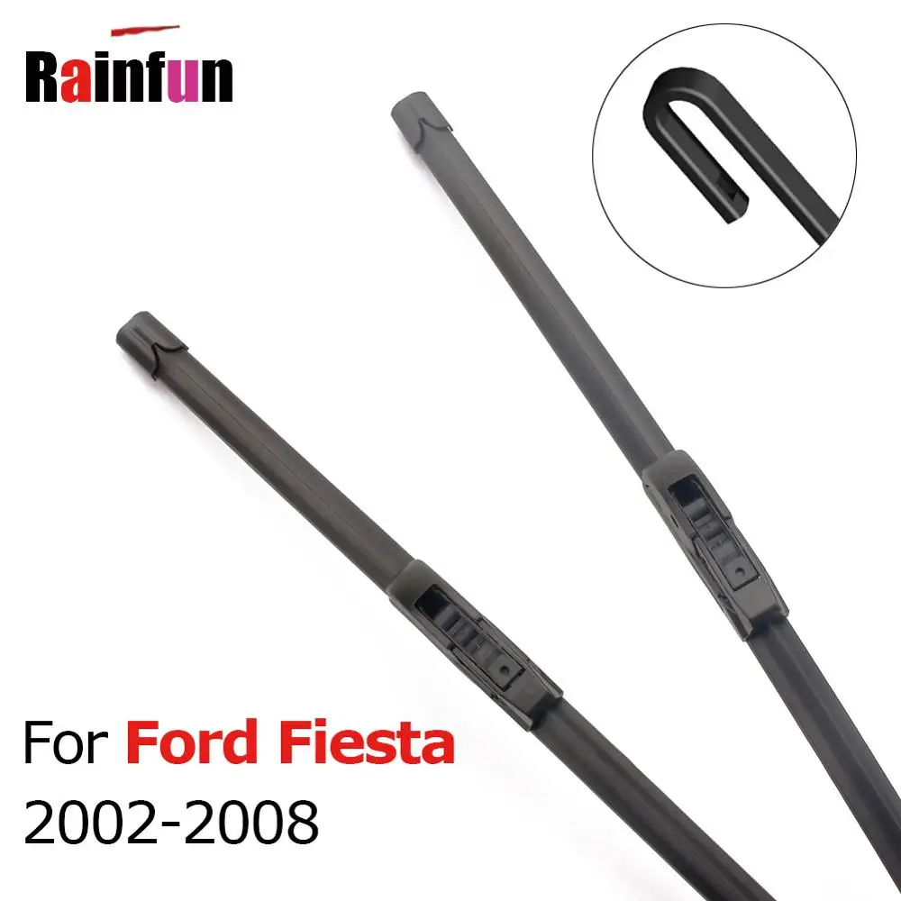 Фото Щетка стеклоочистителя RAINFUN для Ford Fiesta 2002 2003 2004 2005 2006 2007 2008 стеклоочистители 22 и 16