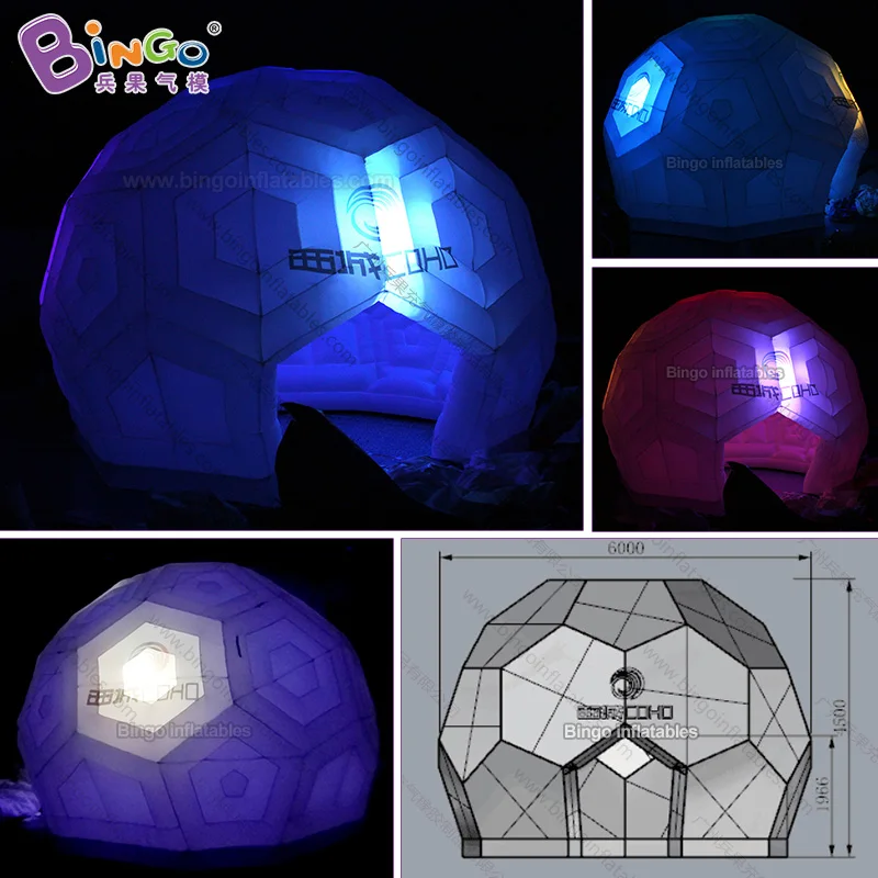 Free shipping 6X4.5m LED lighting inflatable soccer tent customized toy tent with coloful LED lights
Free shipping 6X4.5m LED lighting inflatable soccer tent customized toy tent with coloful LED lights