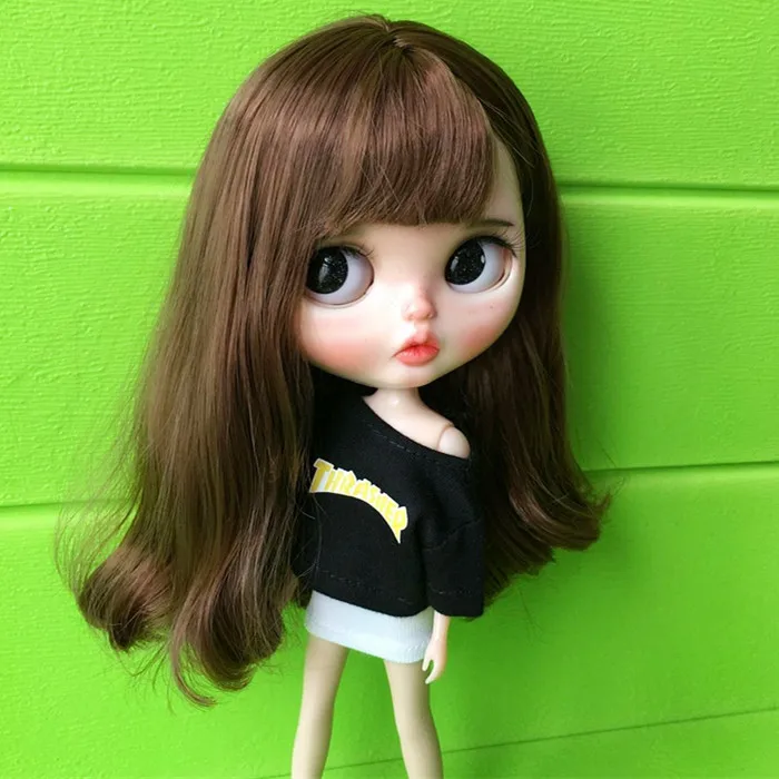 Новая кукла печатных футболки с изображением Куклы Аксессуары куклы (Fit blythedoll azone