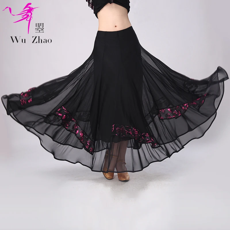 Lady Modern Dance Skirt Girls Ballroom Dancing Suit Girls Pendulum Skirt Waltz Dance Long Skirt Female Dancing Suit D03
Lady Modern Dance Skirt Girls Ballroom Dancing Suit Girls Pendulum Skirt Waltz Dance Long Skirt Female Dancing Suit D03