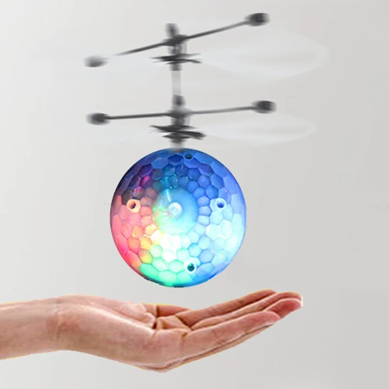 Flying Ball Toys LED Hover Float Music Auto-induction RC Remote Helicopter UFO kids Toy Gift
Flying Ball Toys LED Hover Float Music Auto-induction RC Remote Helicopter UFO kids Toy Gift