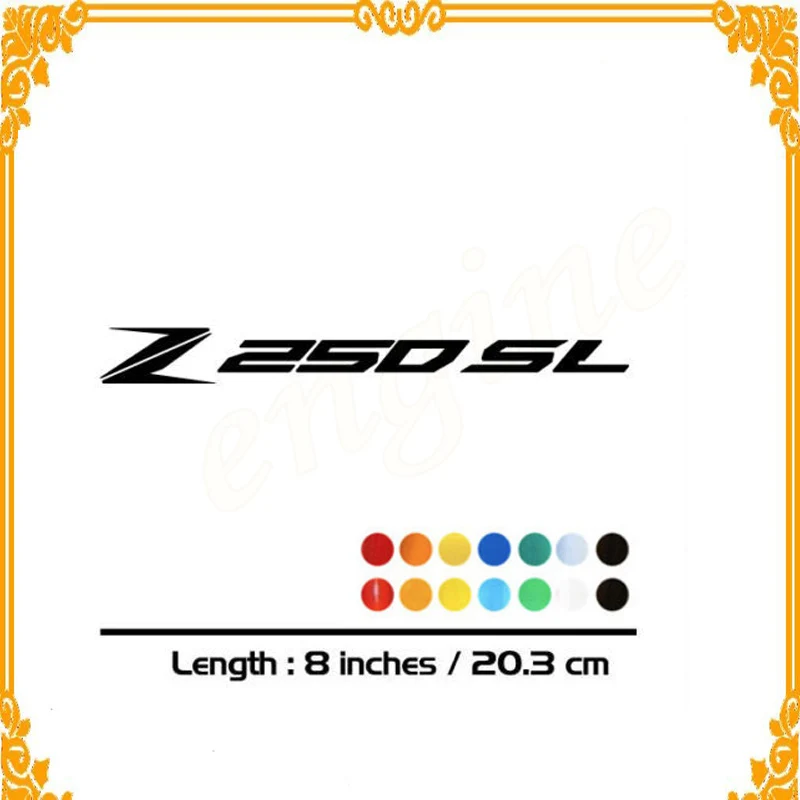 2 X New Sales motorcycle bike Fuel tank Wheels Fairing notebook Luggage helmet MOTO Sticker decals For KAWASAKI Z250 SL
2 X New Sales motorcycle bike Fuel tank Wheels Fairing notebook Luggage helmet MOTO Sticker decals For KAWASAKI Z250 SL
