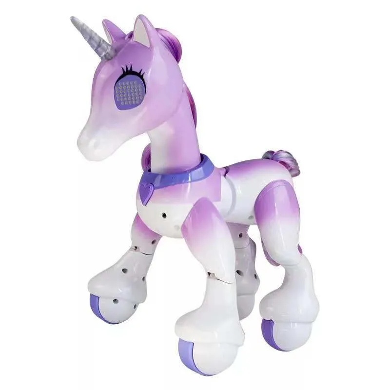 Electric Smart Horse Unicorn Toy for Children Remote Control Children's New Robot Touch Induction Electronic Pet Educational Toy
Electric Smart Horse Unicorn Toy for Children Remote Control Children's New Robot Touch Induction Electronic Pet Educational Toy