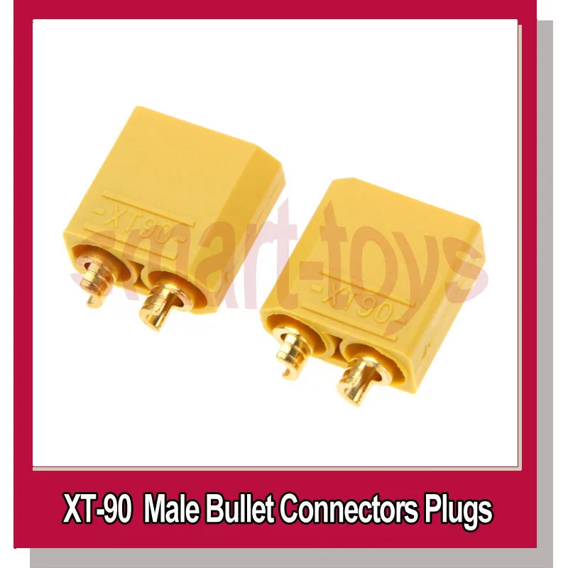 10Pair XT90 XT-90 Male and Female Gold Plated Banana Plugs Antiskid for Battery esc 
10Pair XT90 XT-90 Male and Female Gold Plated Banana Plugs Antiskid for Battery esc