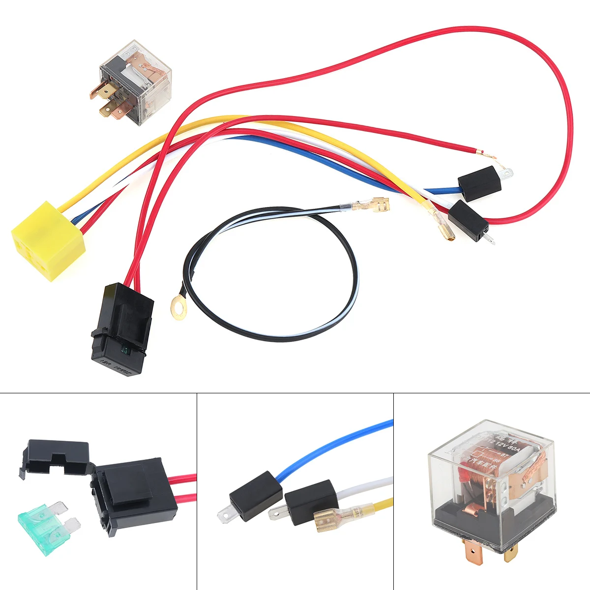 Universal 12V High Quality Wires and Relay Air Horn Accessory Replacement for Air Horn Car / Truck / Vehicle and so on
Universal 12V High Quality Wires and Relay Air Horn Accessory Replacement for Air Horn Car / Truck / Vehicle and so on