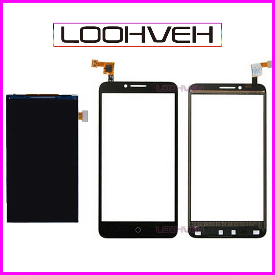 ЖК дисплей 5 дюйма для Alcatel One Touch Fierce XL OT5054 5054 5054D + сенсорный экран в сборе|display