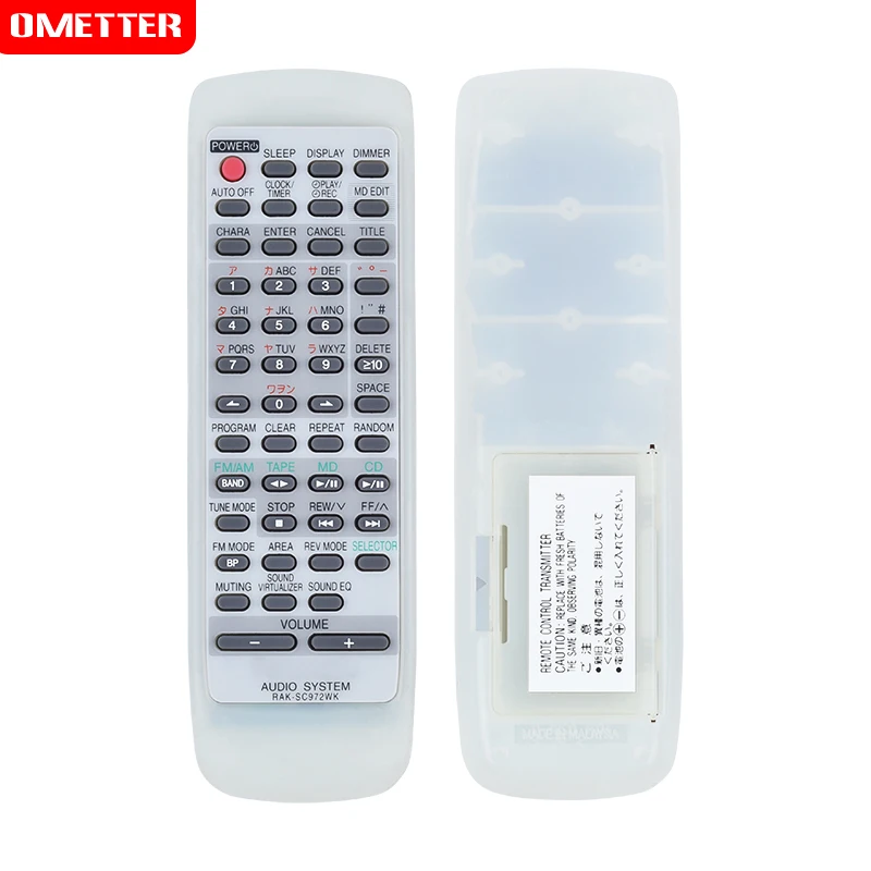 New remote control suitable for panasonic audio system player controller RAK-SC972WK remote control
New remote control suitable for panasonic audio system player controller RAK-SC972WK remote control