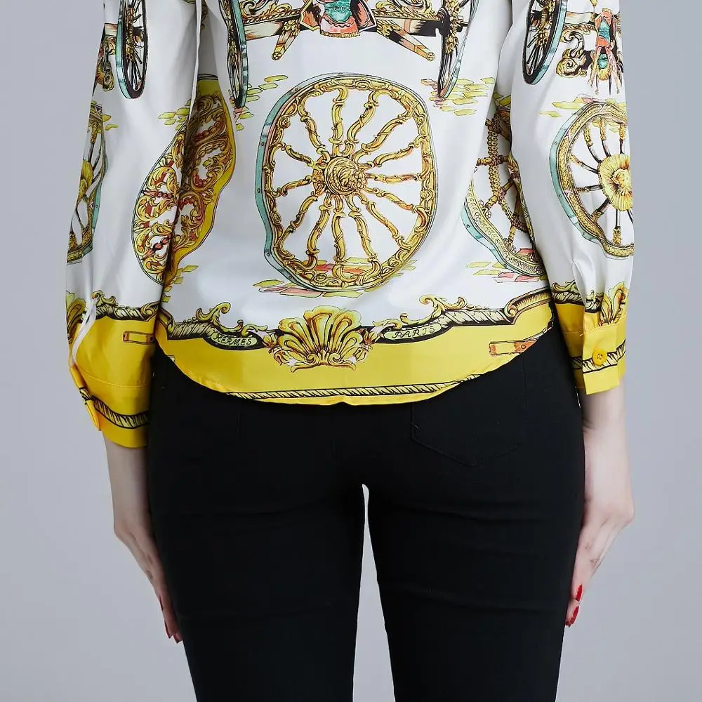 women woman Designer runway shirt top clothes Blouse 2019 Business office ladies work long sleeves Floral wear shirts clothing
women woman Designer runway shirt top clothes Blouse 2019 Business office ladies work long sleeves Floral wear shirts clothing