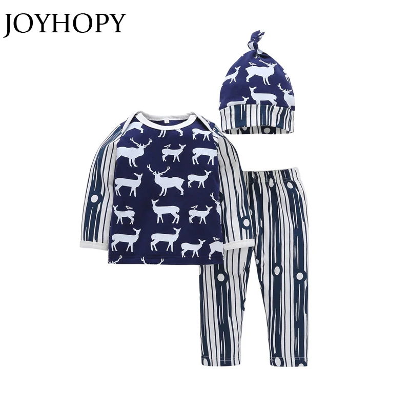 Комплект одежды для маленьких мальчиков JOYHOPY, 3 предмета, комбинезон + брюки + шапки, комплект одежды для маленьких мальчиков с полосатым прин...
Комплект одежды для маленьких мальчиков JOYHOPY, 3 предмета, комбинезон + брюки + шапки, комплект одежды для маленьких мальчиков с полосатым прин...