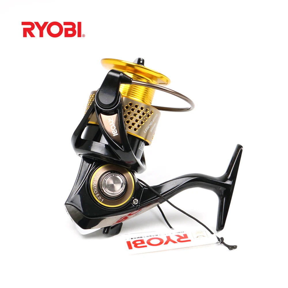 New 100% Original RYOBI LEGEND 6BB/5.1:1 Japan High Quality Spinning Fishing Reel 1000/2000/3000/4000 Carretilha Pesca
New 100% Original RYOBI LEGEND 6BB/5.1:1 Japan High Quality Spinning Fishing Reel 1000/2000/3000/4000 Carretilha Pesca