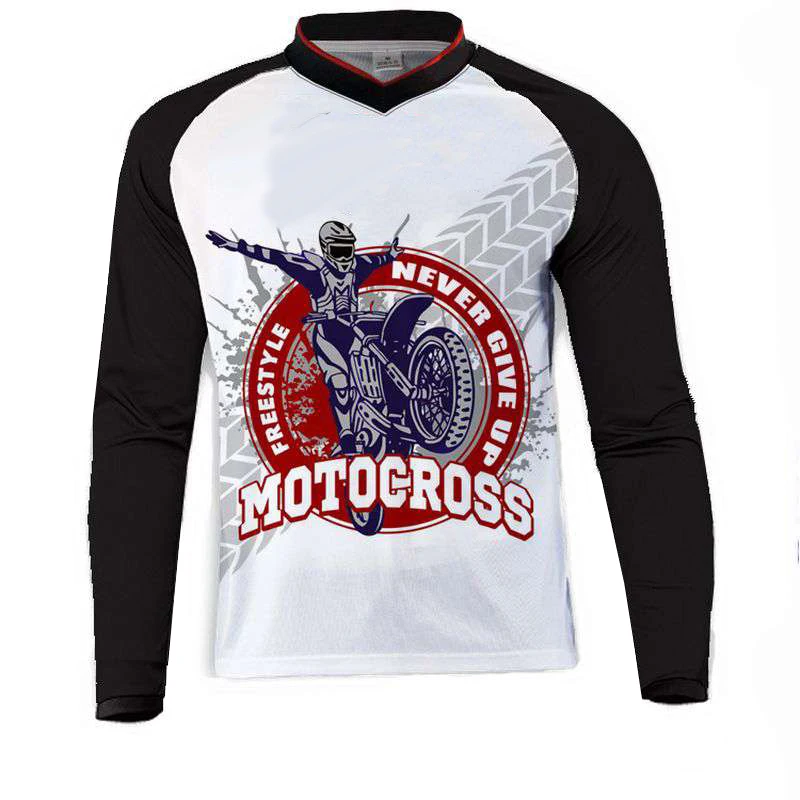 Men Motocross MX jersey Mountain Bike DH Clothes Long sleeve Bicycle Cycling MTB BMX Jersey Motorcycle Cross Country shirts
Men Motocross MX jersey Mountain Bike DH Clothes Long sleeve Bicycle Cycling MTB BMX Jersey Motorcycle Cross Country shirts