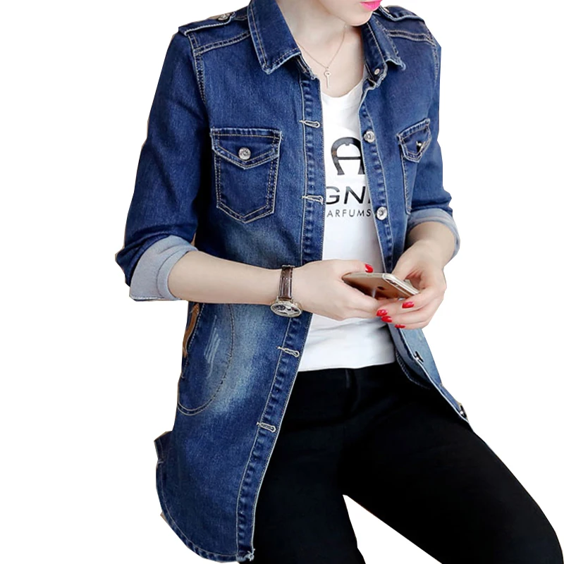 add new cotton blue new Women Basic Coats Autumn Denim Jackets Vintage Long Sleeve Loose Female Jeans Coat Casual Girls Outwear
add new cotton blue new Women Basic Coats Autumn Denim Jackets Vintage Long Sleeve Loose Female Jeans Coat Casual Girls Outwear