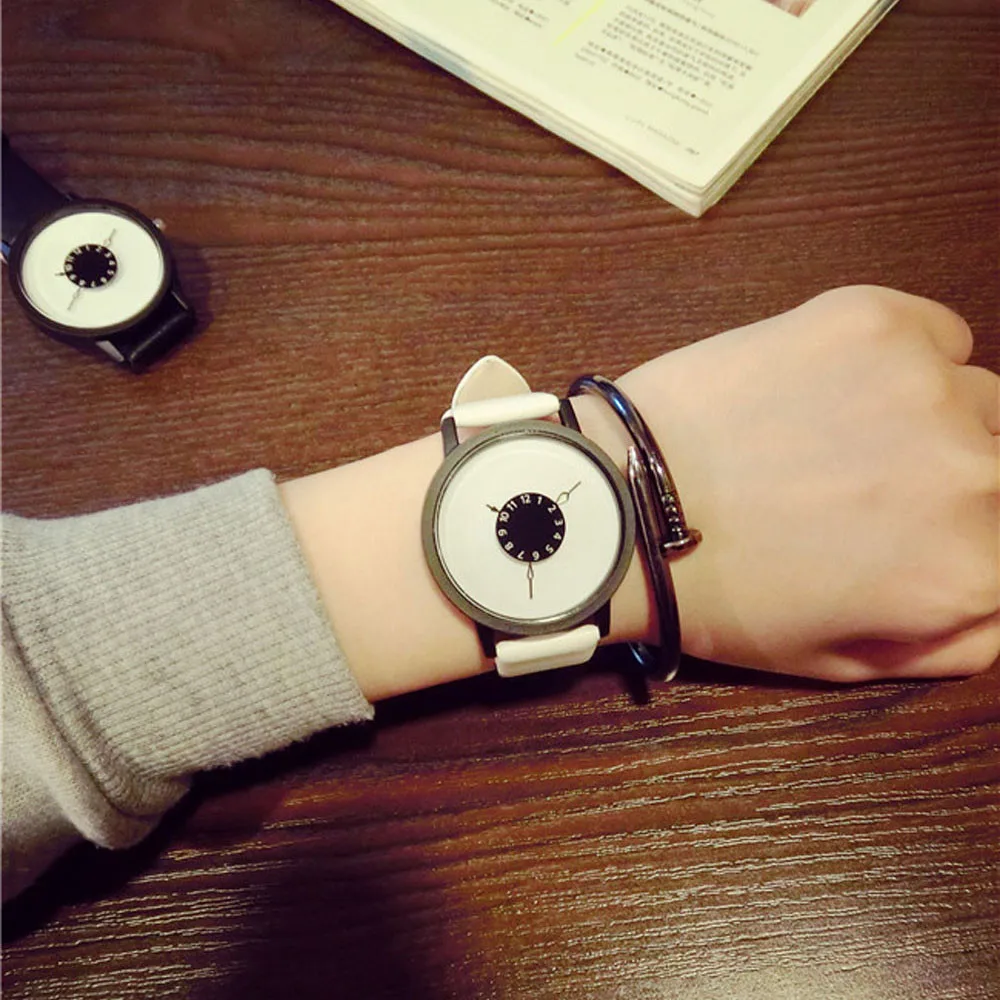 Fashion Lovers Men Women Leather Band Quartz Analog Wrist Watch Quartz Stainless Steel Wrist Watch Bracelet Watches Dress A40
Fashion Lovers Men Women Leather Band Quartz Analog Wrist Watch Quartz Stainless Steel Wrist Watch Bracelet Watches Dress A40