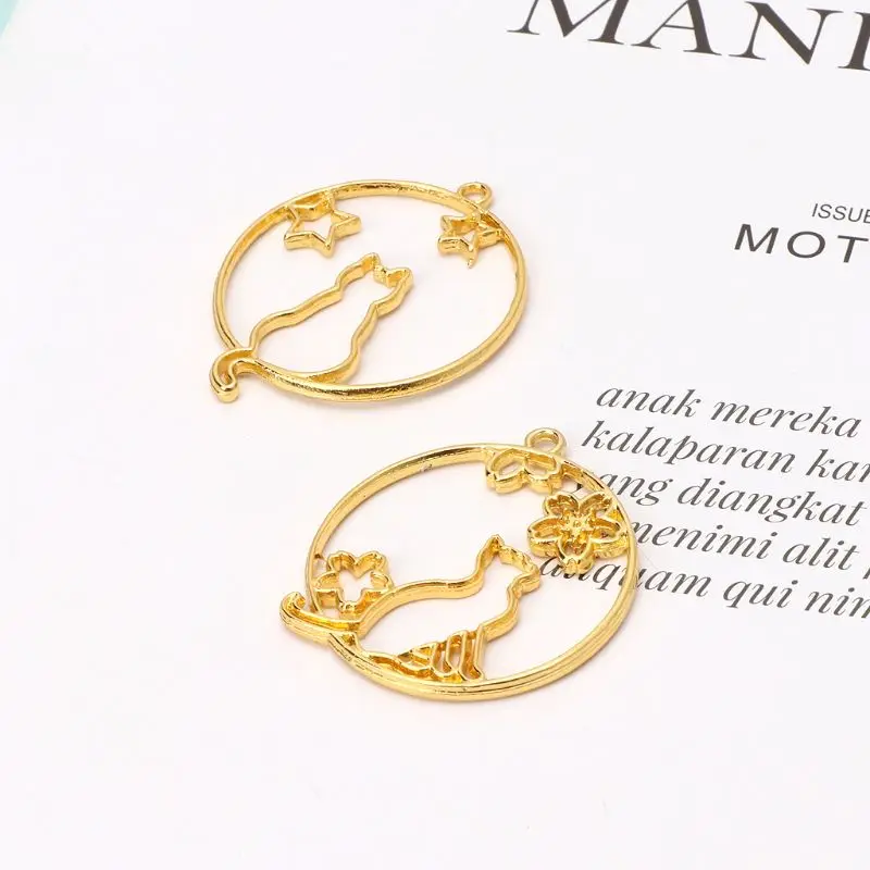 2Pcs/set Star Cherry Flower Cat UV Frame Pendant Open Bezel Setting UV Resin Jewelry
2Pcs/set Star Cherry Flower Cat UV Frame Pendant Open Bezel Setting UV Resin Jewelry