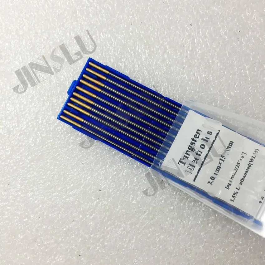 1.5% Золотой наконечник WL15 Lanthanated tungstern электрод 2,0 мм 10 шт для TIG сварки
1.5% Золотой наконечник WL15 Lanthanated tungstern электрод 2,0 мм 10 шт для TIG сварки