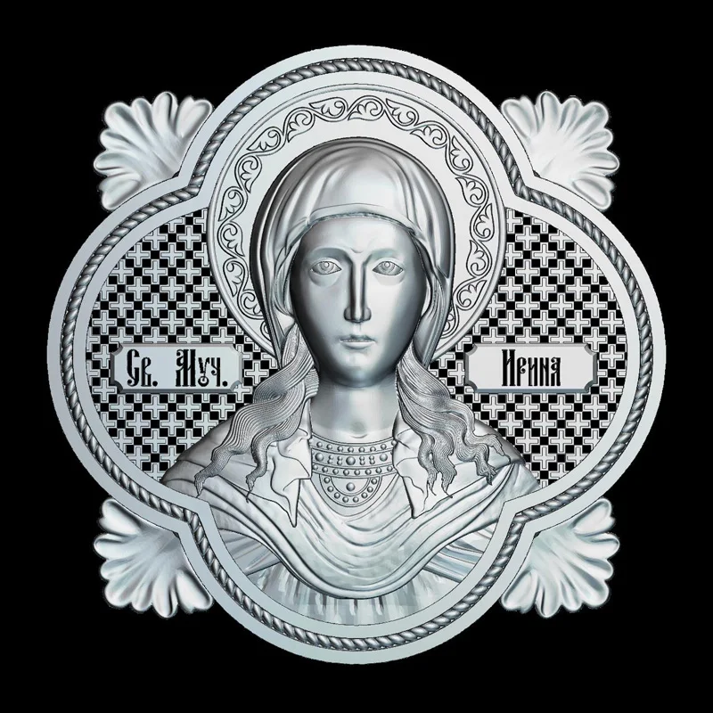 Martyr Irina 3d модель для ЧПУ STL формат Religion 3d рельефная модель STL маршрутизатор 3-осевой гравер ArtCam
Martyr Irina 3d модель для ЧПУ STL формат Religion 3d рельефная модель STL маршрутизатор 3-осевой гравер ArtCam