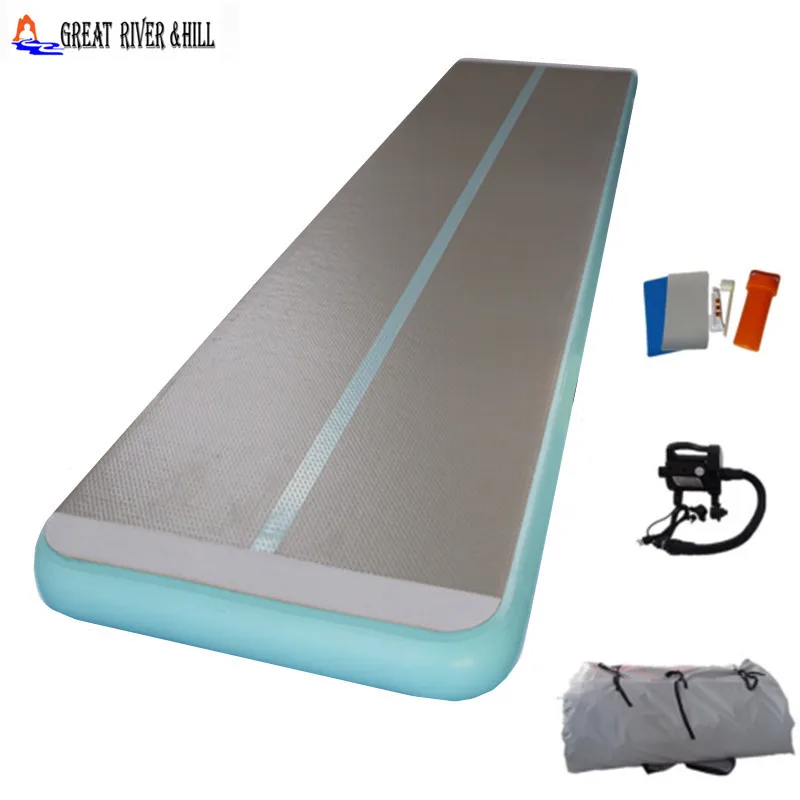 great river hill 5m x 1m x 10cm inflatable gymnastic jumping floor for home training
great river hill 5m x 1m x 10cm inflatable gymnastic jumping floor for home training
