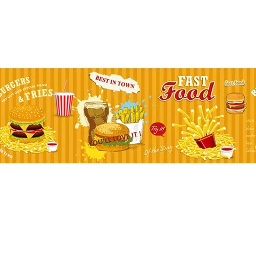 3D photo wallpaper fast food Hamburger French fries restaurant coffee dessert shop wallpaper dining room wallpaper mural
3D photo wallpaper fast food Hamburger French fries restaurant coffee dessert shop wallpaper dining room wallpaper mural