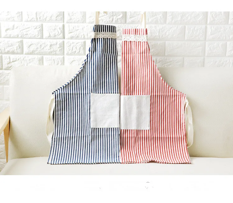 1PC Striped Cotton Linen Apron Woman Adult Bibs Home Cooking Baking Coffee Shop Cleaning Aprons Kitchen Accessory LF 179
1PC Striped Cotton Linen Apron Woman Adult Bibs Home Cooking Baking Coffee Shop Cleaning Aprons Kitchen Accessory LF 179