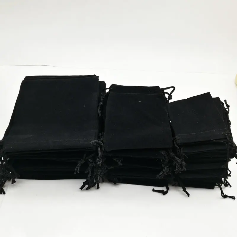 75 PCS Three Dimensions (5 * 7 / 7 * 9 / 10 * 12 CM) Velvet Drawstring Bag Black Wholesale Jewelry Christmas Wedding
75 PCS Three Dimensions (5 * 7 / 7 * 9 / 10 * 12 CM) Velvet Drawstring Bag Black Wholesale Jewelry Christmas Wedding