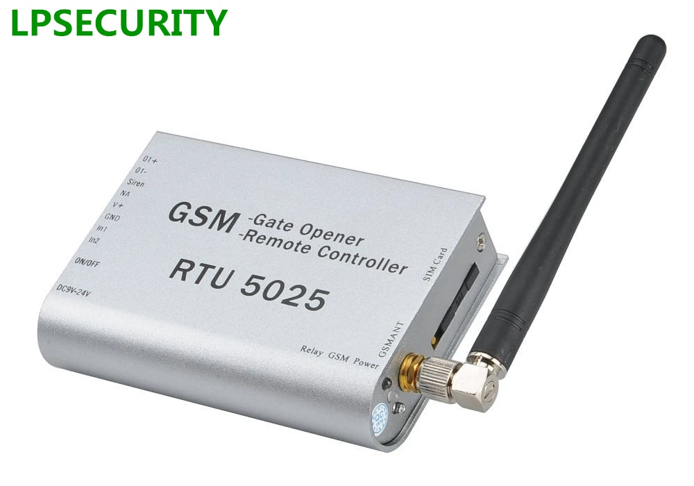LPSECURITY RTU5025 GSM Gate Door Opener Operator with SMS Remote Control Switch module controller
LPSECURITY RTU5025 GSM Gate Door Opener Operator with SMS Remote Control Switch module controller
