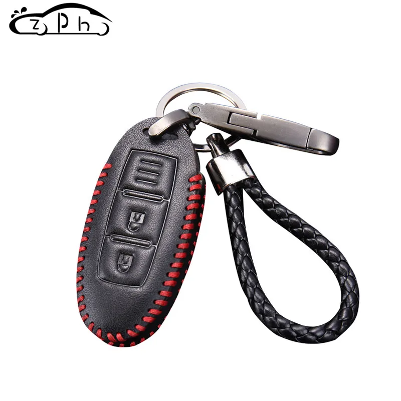 Leather Key Case Cover for Nissan Qashqai Pulsar March 370Z Micra Juke Note Tiida Wingroad NV200 Leaf Cube 2018 X-trail Skyline
Leather Key Case Cover for Nissan Qashqai Pulsar March 370Z Micra Juke Note Tiida Wingroad NV200 Leaf Cube 2018 X-trail Skyline