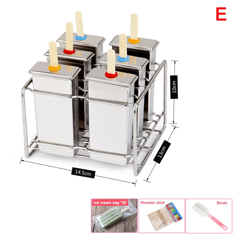 Newly Stainless Steel DIY Ice Lolly Stick Maker Mold Ice Cream Moulds Reusable Tool XSD88
Newly Stainless Steel DIY Ice Lolly Stick Maker Mold Ice Cream Moulds Reusable Tool XSD88