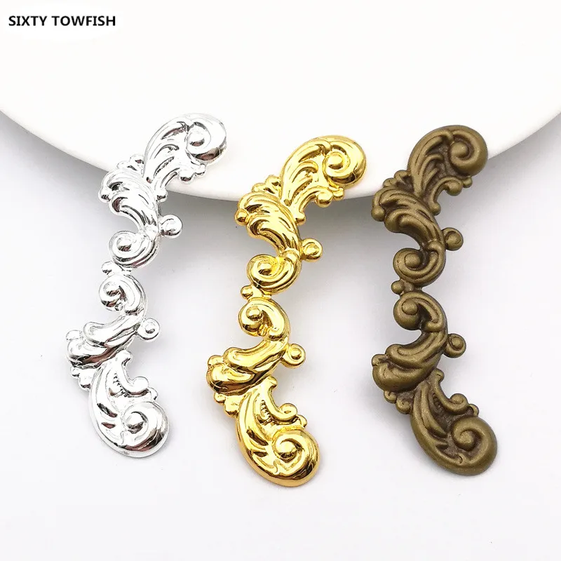 50pcs/lot) 17x62mm Brass Hair Accessory settings Antique Bronze/Silver/Gold Color Palace shaking Flower Pattern Hairwear
50pcs/lot) 17x62mm Brass Hair Accessory settings Antique Bronze/Silver/Gold Color Palace shaking Flower Pattern Hairwear