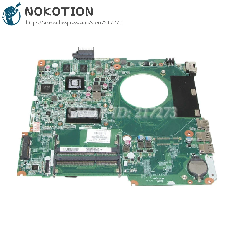 NOKOTION 725611-001 732088-501 732088-001 для ноутбука HP Pavilion 15-N 15-n305tx материнская плата DA0U83MB6E0 i5-4200U HD8670M 2 Гб GPU
NOKOTION 725611-001 732088-501 732088-001 для ноутбука HP Pavilion 15-N 15-n305tx материнская плата DA0U83MB6E0 i5-4200U HD8670M 2 Гб GPU