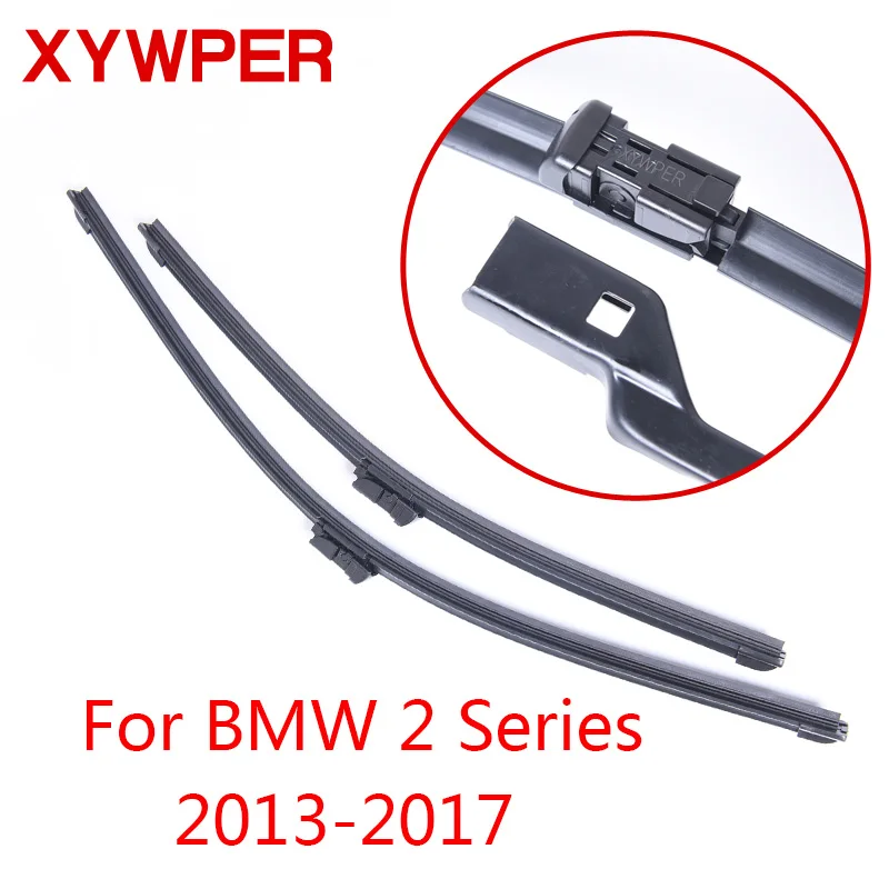 XYWPER Wiper Blades for BMW 2 Series F22 F23 F45 F46 2013 2014 2015 2016 2017 Car Accessories Soft Rubber Windshield Wiper
XYWPER Wiper Blades for BMW 2 Series F22 F23 F45 F46 2013 2014 2015 2016 2017 Car Accessories Soft Rubber Windshield Wiper