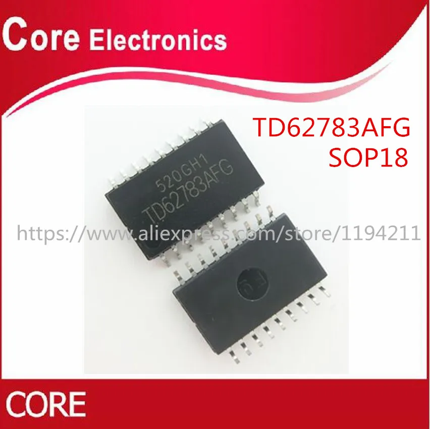 100 шт. TD62783AFG TD62783 62783AFG 62783 драйвер DARL источник 8CH SOP18 IC|Интегральные схемы| |