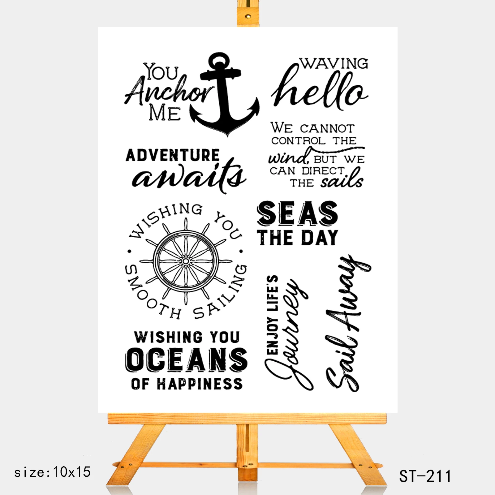 AZSG big Adventure Clear Stamps/Silicone Transparent Seals for DIY scrapbooking Card Making
AZSG big Adventure Clear Stamps/Silicone Transparent Seals for DIY scrapbooking Card Making