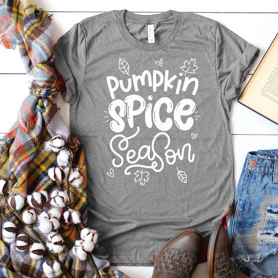 Pumpkin spice season Hipster T-Shirt Pumpkin Thanksgiving Autumn Tee Casual Slogan graphic Grunge Tops Gift Fall Heart Shirts
Pumpkin spice season Hipster T-Shirt Pumpkin Thanksgiving Autumn Tee Casual Slogan graphic Grunge Tops Gift Fall Heart Shirts